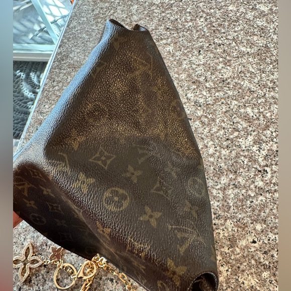 Vintage LOUIS VUITTON Monogram Pouche Toilette 26 Clutch Bag converted - Picture 7 of 14